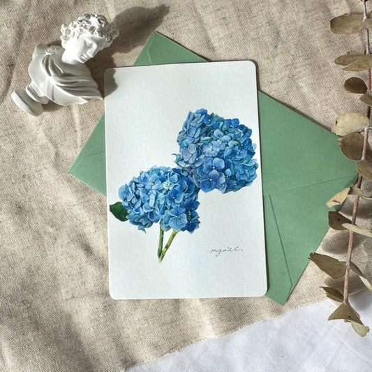 Blue Hydrangea