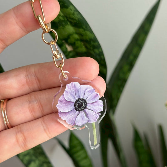 Anemone Keychain
