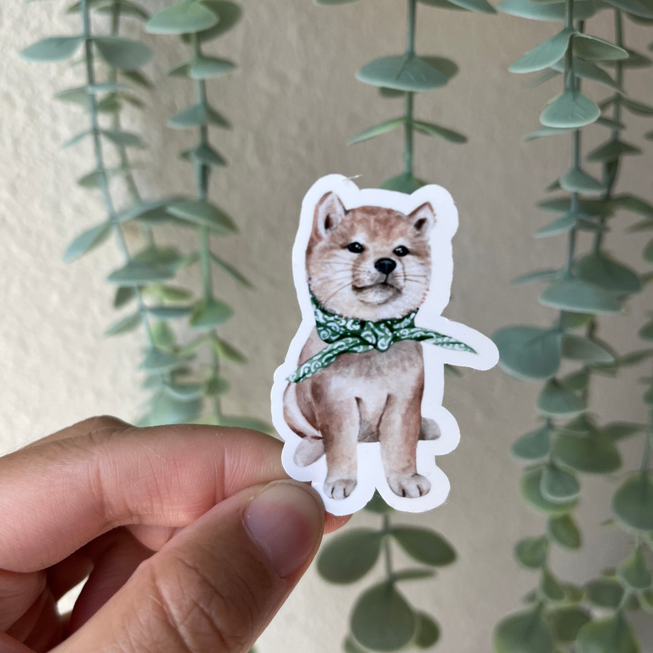Shiba Inu Puppy Dog Vinyl Sticker