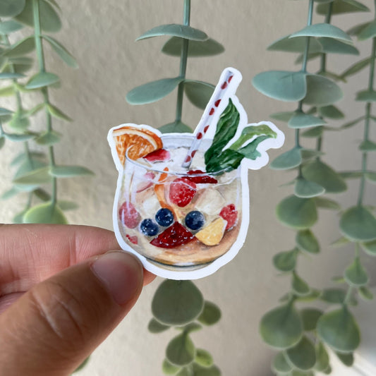 Fruit Soda Vinyl Sticker