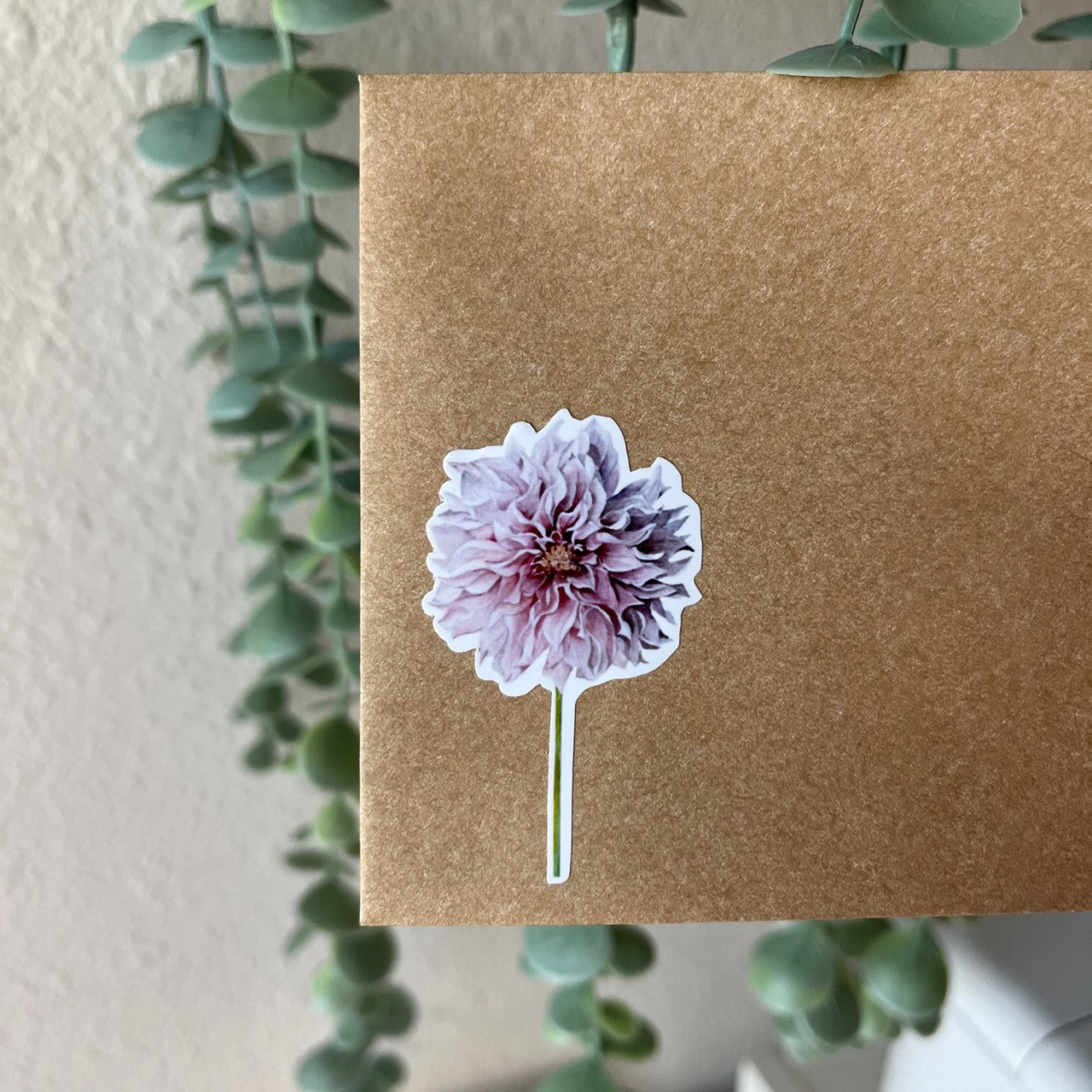 Dianthus Carnation Flower Vinyl Sticker