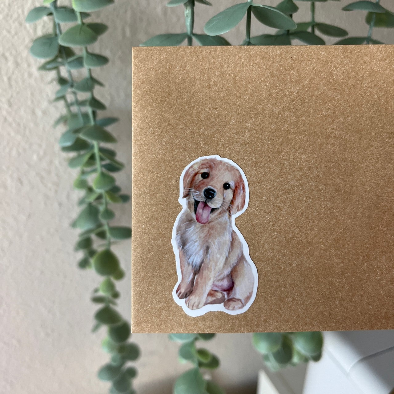 Labrador Puppy Dog Vinyl Sticker