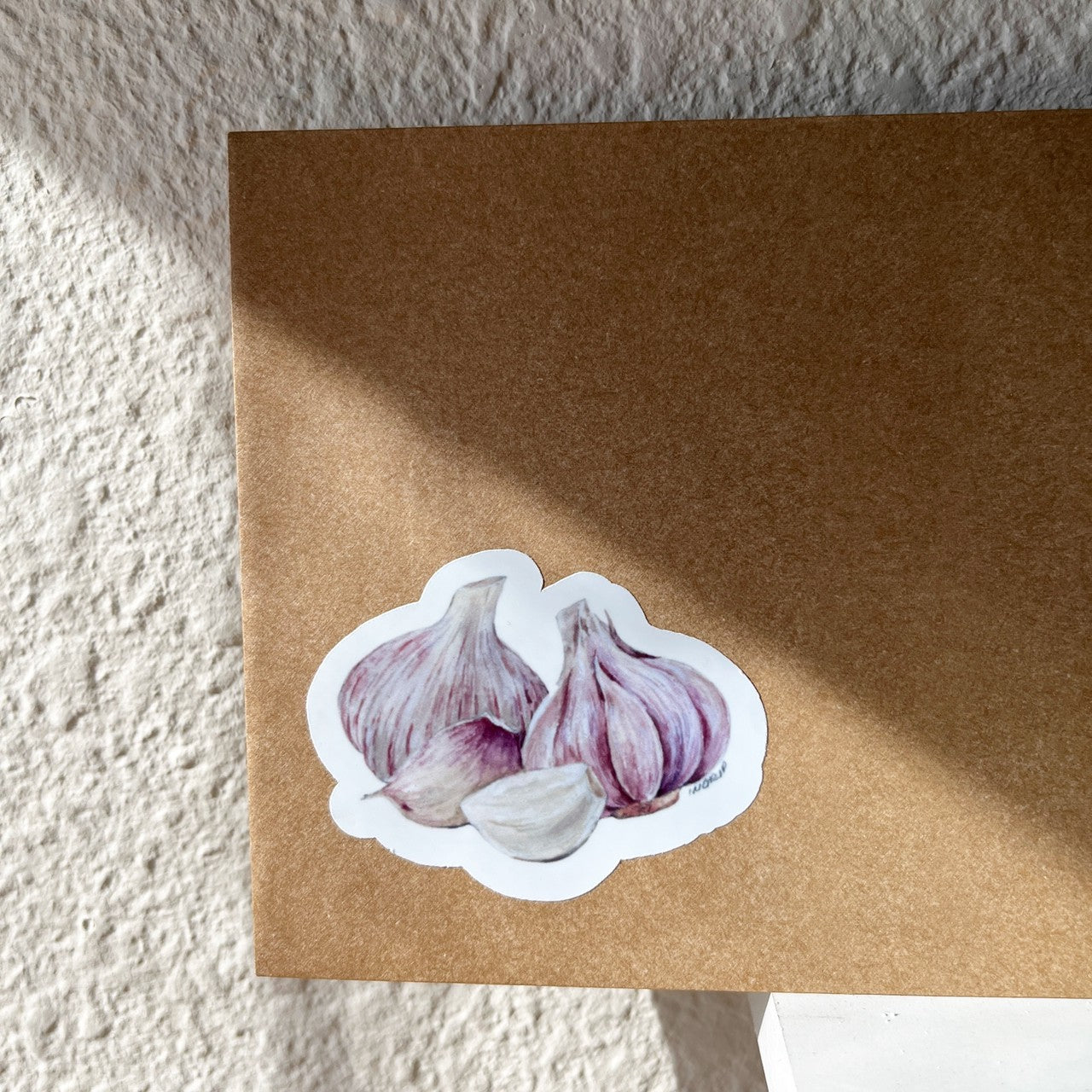 Garlic Vinyl Sticker
