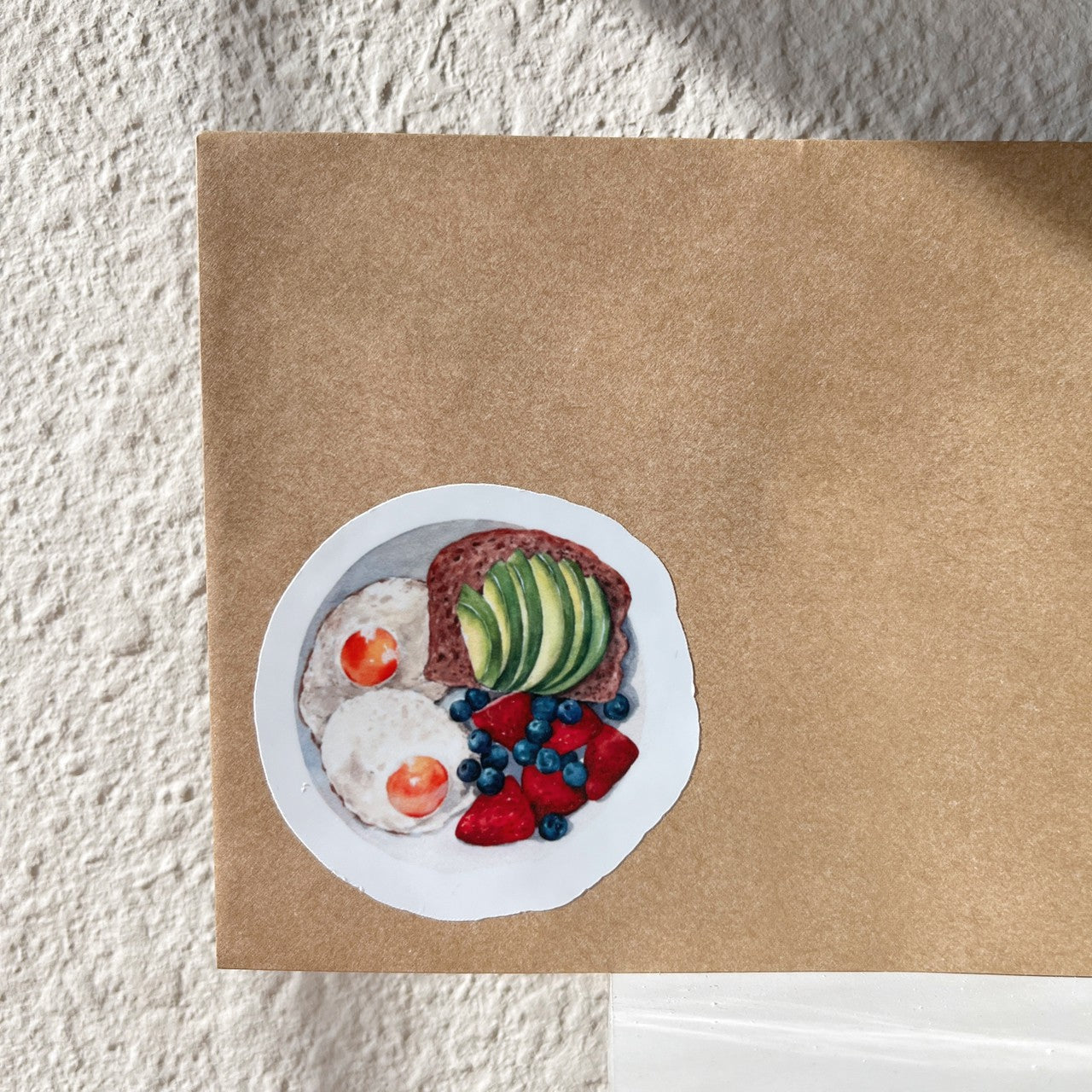 Egg & Avocado Brunch Vinyl Sticker