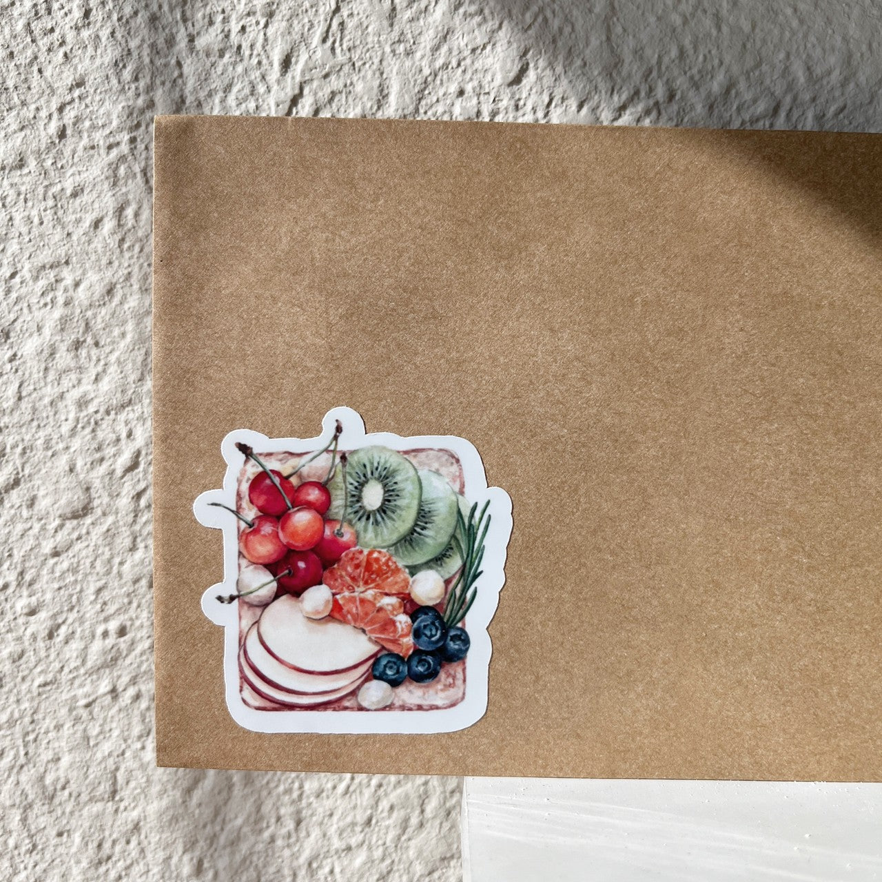 Fruit Toast Vinyl Sticker