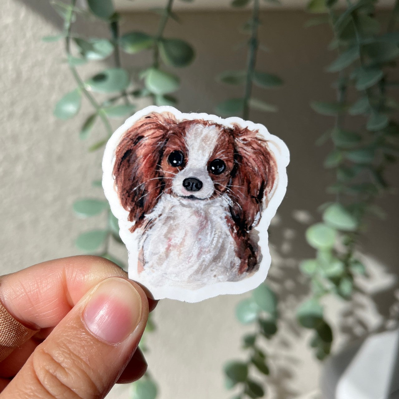 Spaniel Dog Puppy Vinyl Sticker