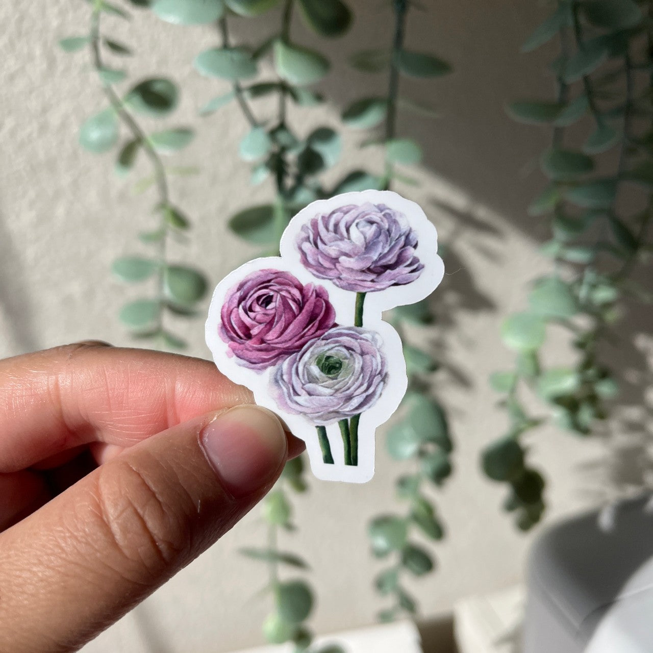 Buttercup Flowers Vinyl Sticker