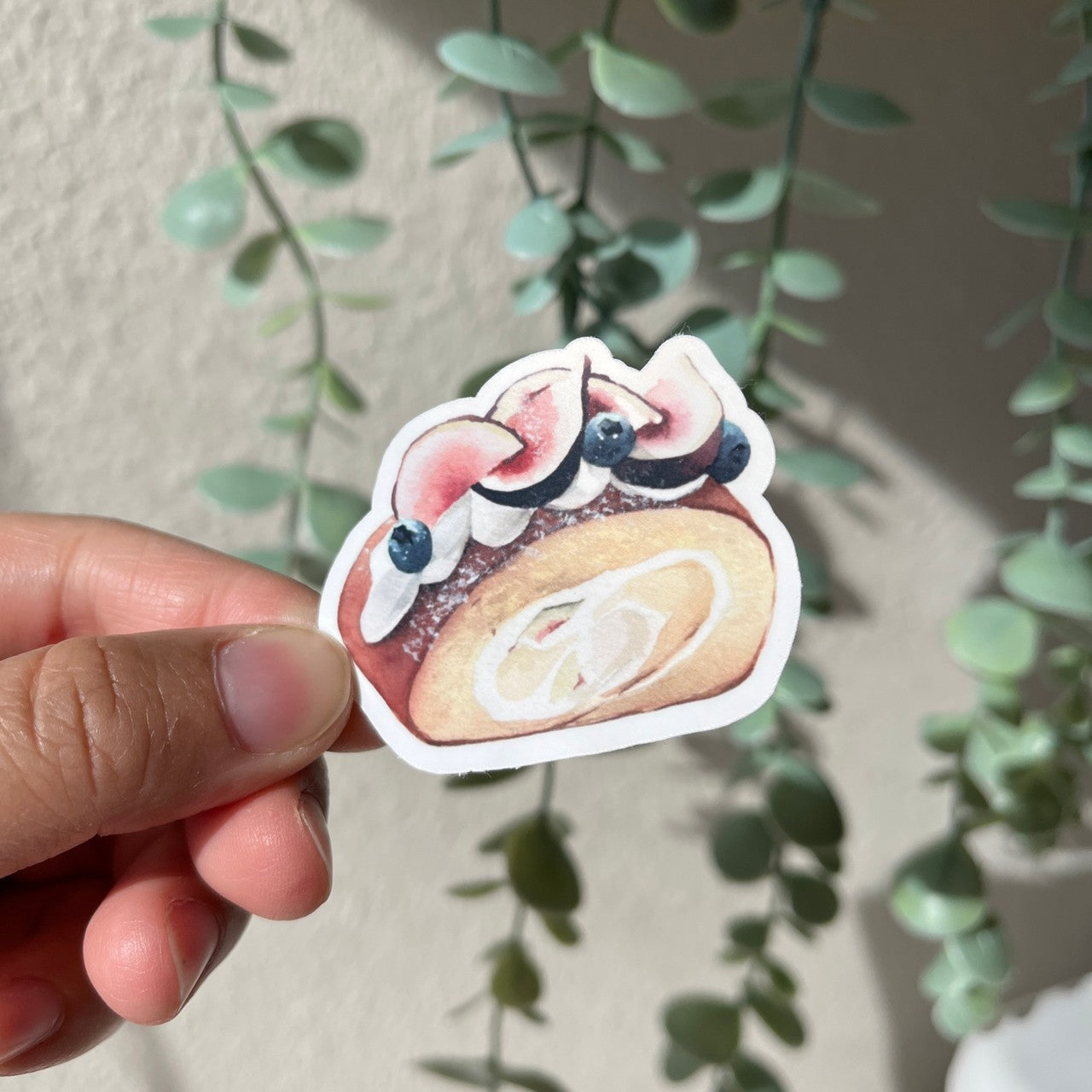 Fig Cake Vinyl Sticker
