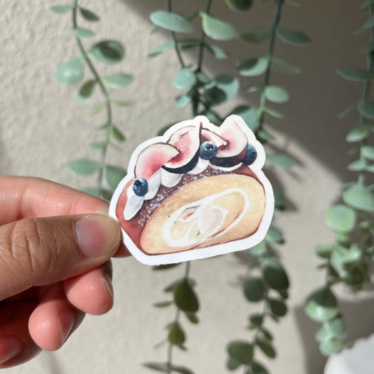 Fig Cake Vinyl Sticker