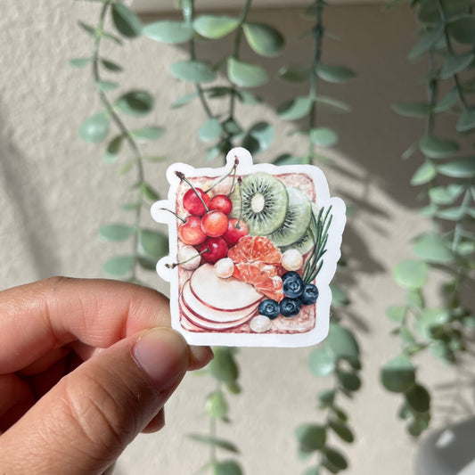 Fruit Toast Vinyl Sticker