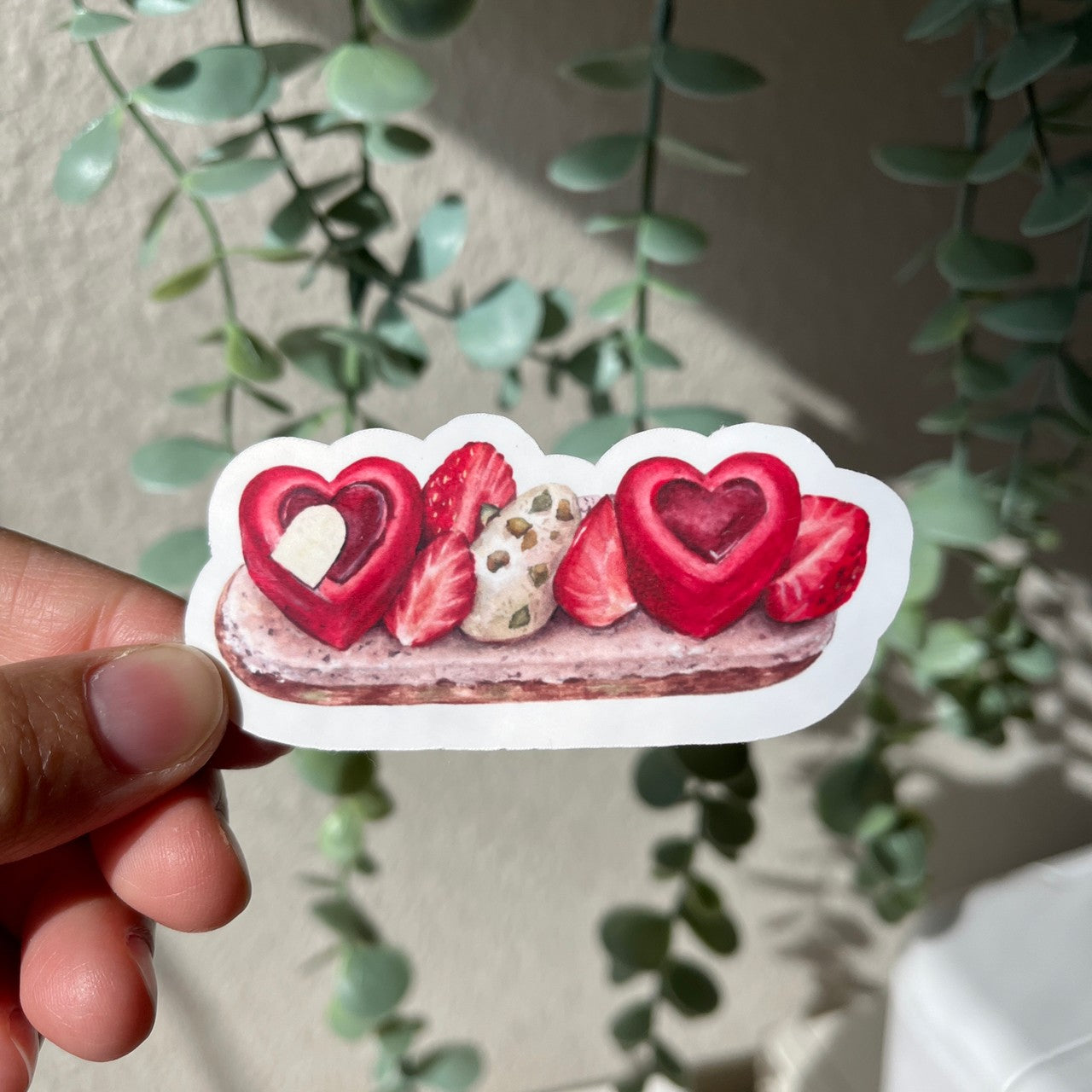 Fruit Tart Vinyl Sticker