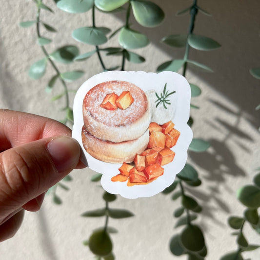 Mango Soufflé Vinyl Sticker