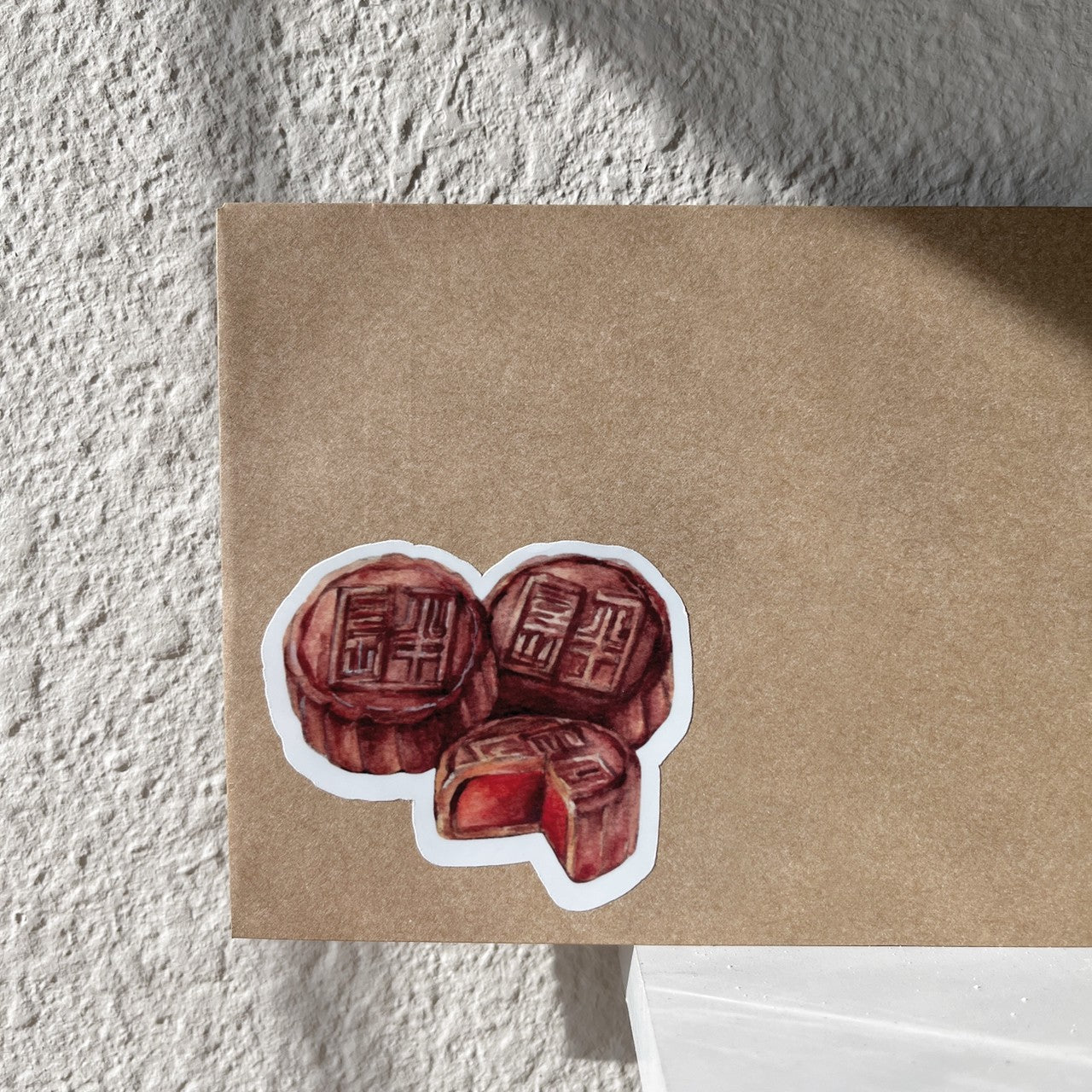Mooncake Vinyl Sticker