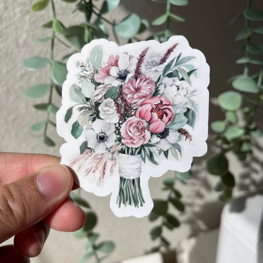Flower Bouquet 2 Vinyl Sticker