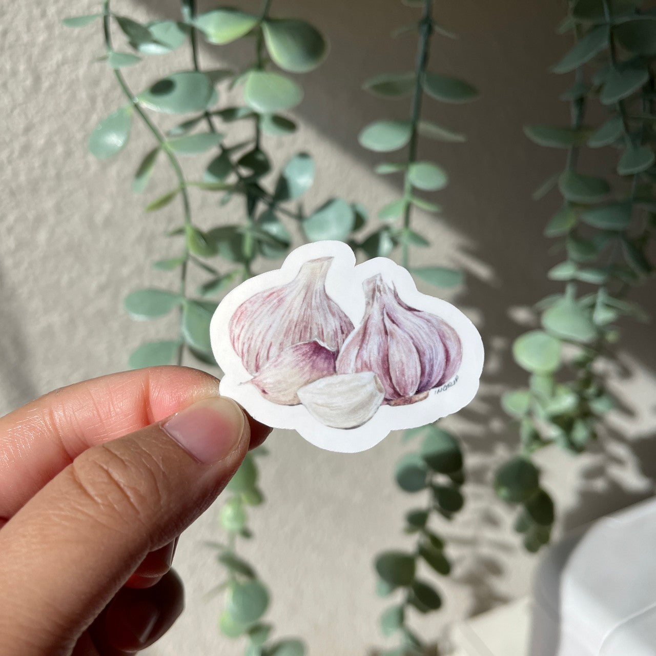 Garlic Vinyl Sticker