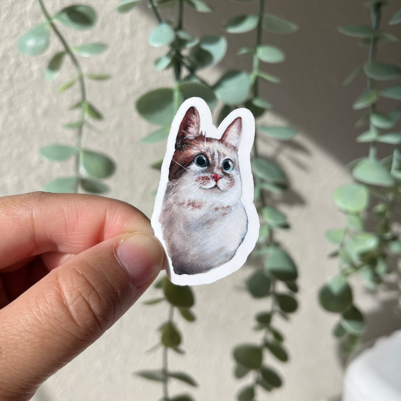 Cat Waterproof Vinyl Sticker