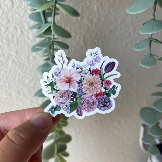 Flower Bouquet 5 Vinyl Sticker