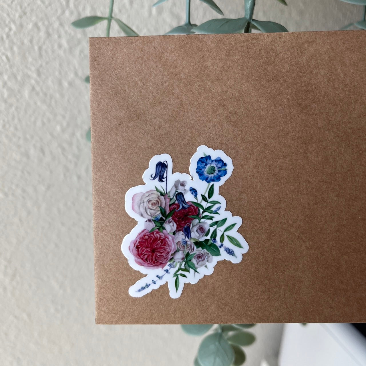 Flower Bouquet 4 Vinyl Sticker