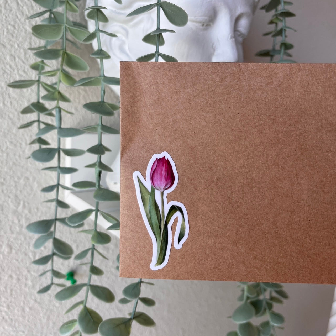 Tulip Flower Vinyl Sticker