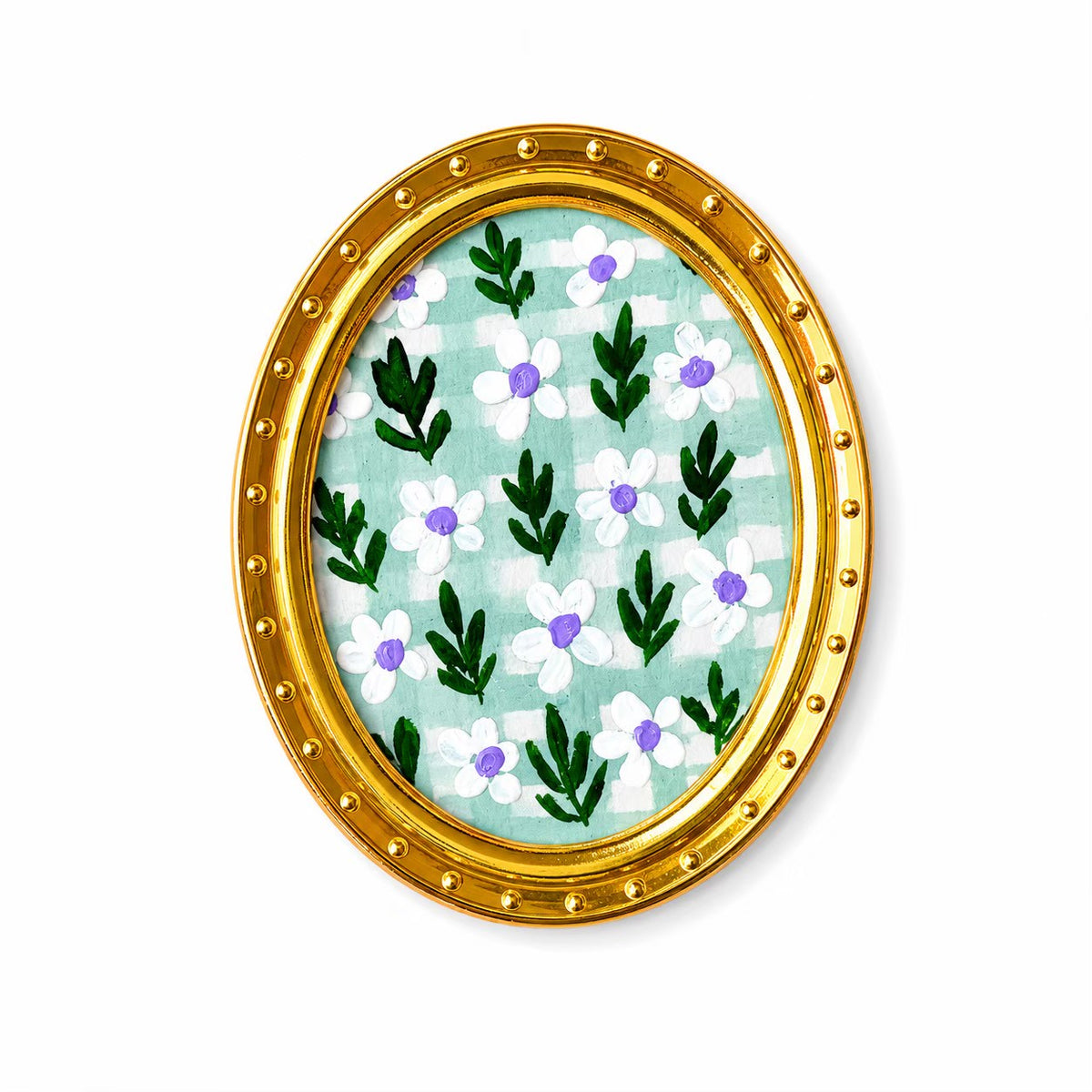 Purple Daisies Magnet