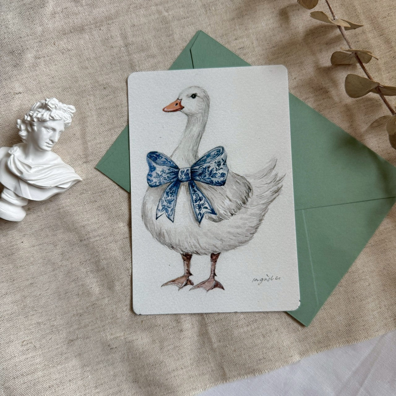 Blue Ribbon Goose