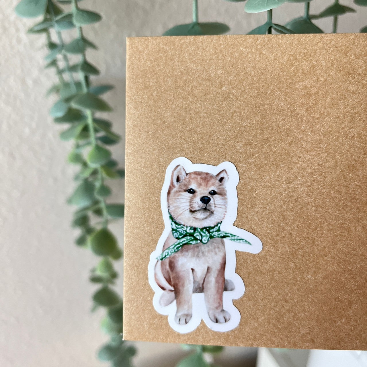 Shiba Inu Puppy Dog Vinyl Sticker