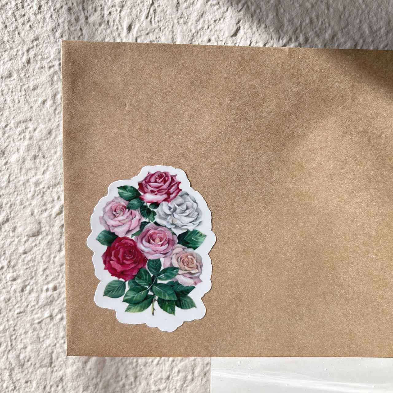 Rose Bouquet Vinyl Sticker