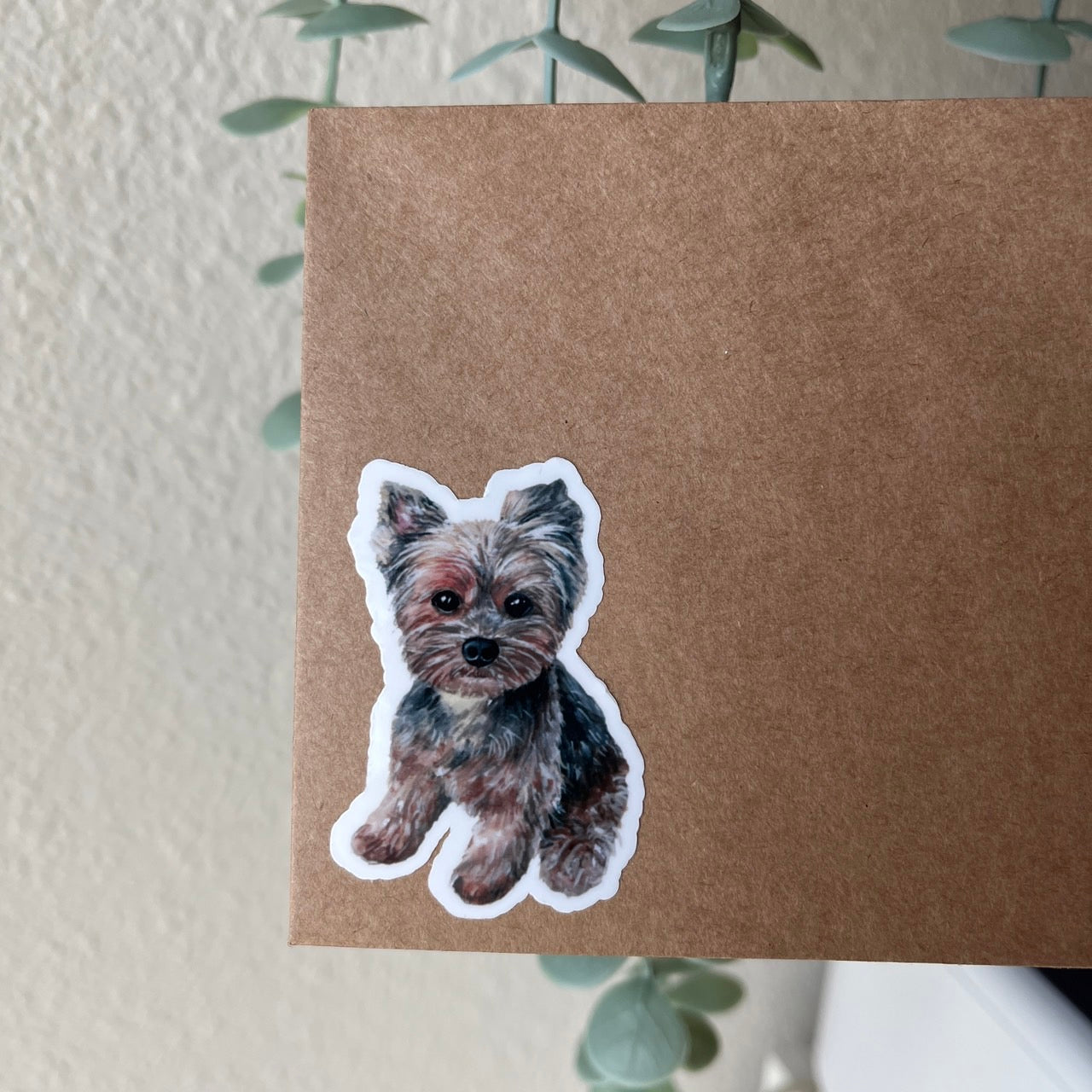Yorkie Yorkshire Terrier Waterproof Vinyl Sticker